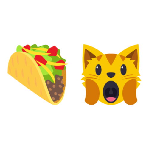 🌮🙀 Emoji Domain EmojiOne rendering